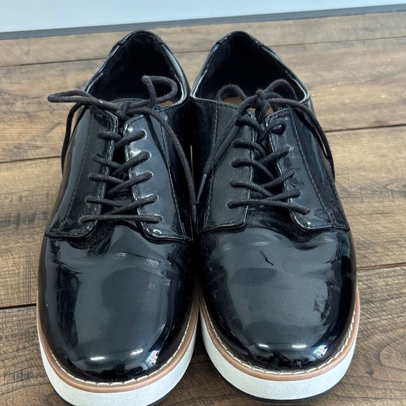 Call It Spring Black Patent Sneakers - Picture 3 of 8